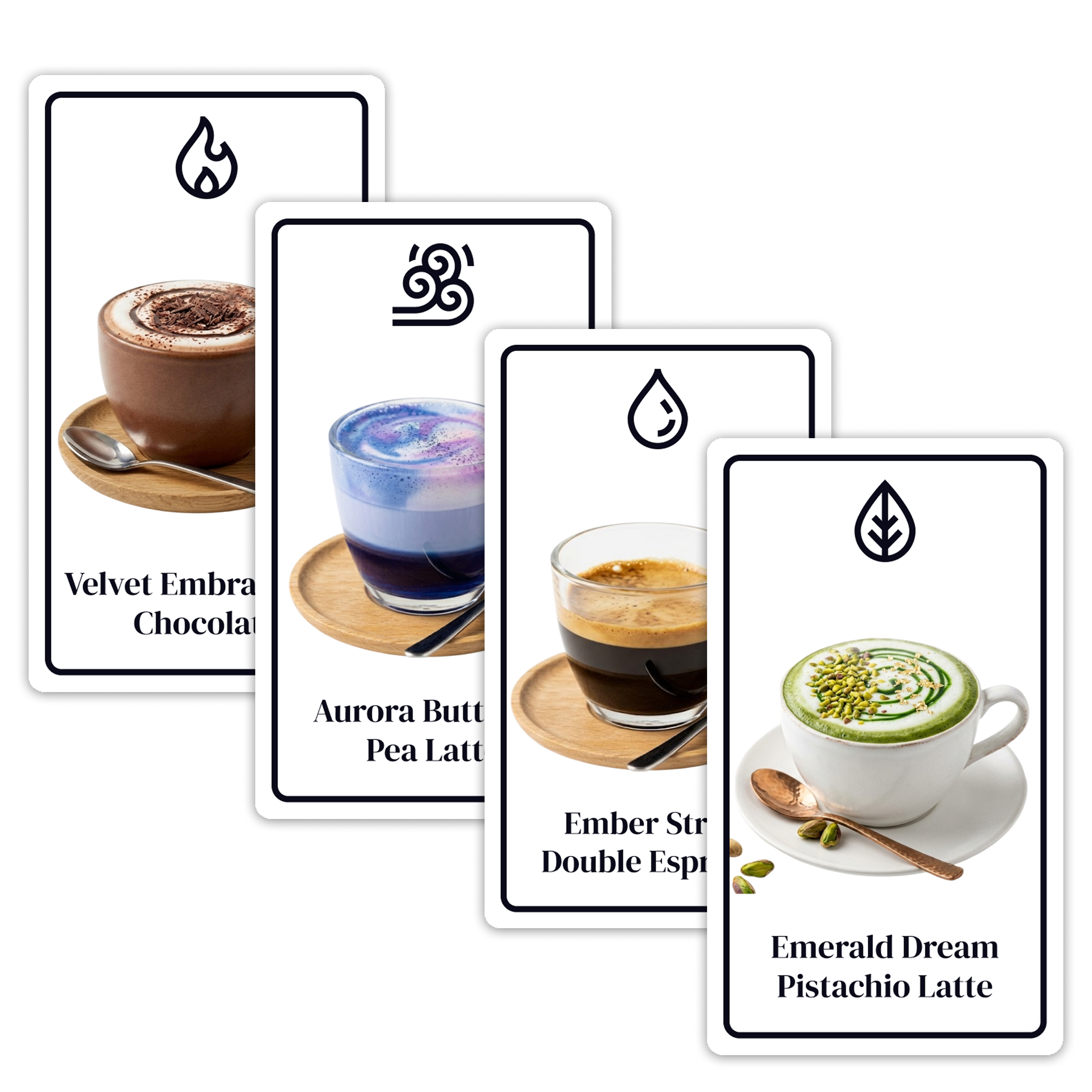 Moonbrew — 4 zodiac elements mapped to flavor profiles